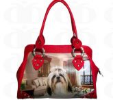 Bolsa Lhasa Vermelha